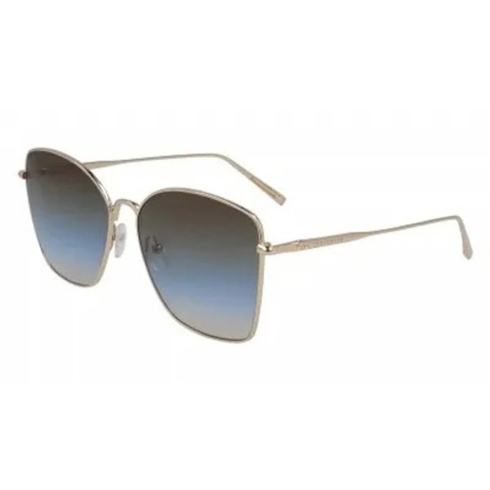 Longchamp LO117S Gold Butterfly Sunglasses‎ Gradient Lens 714 60-15-140